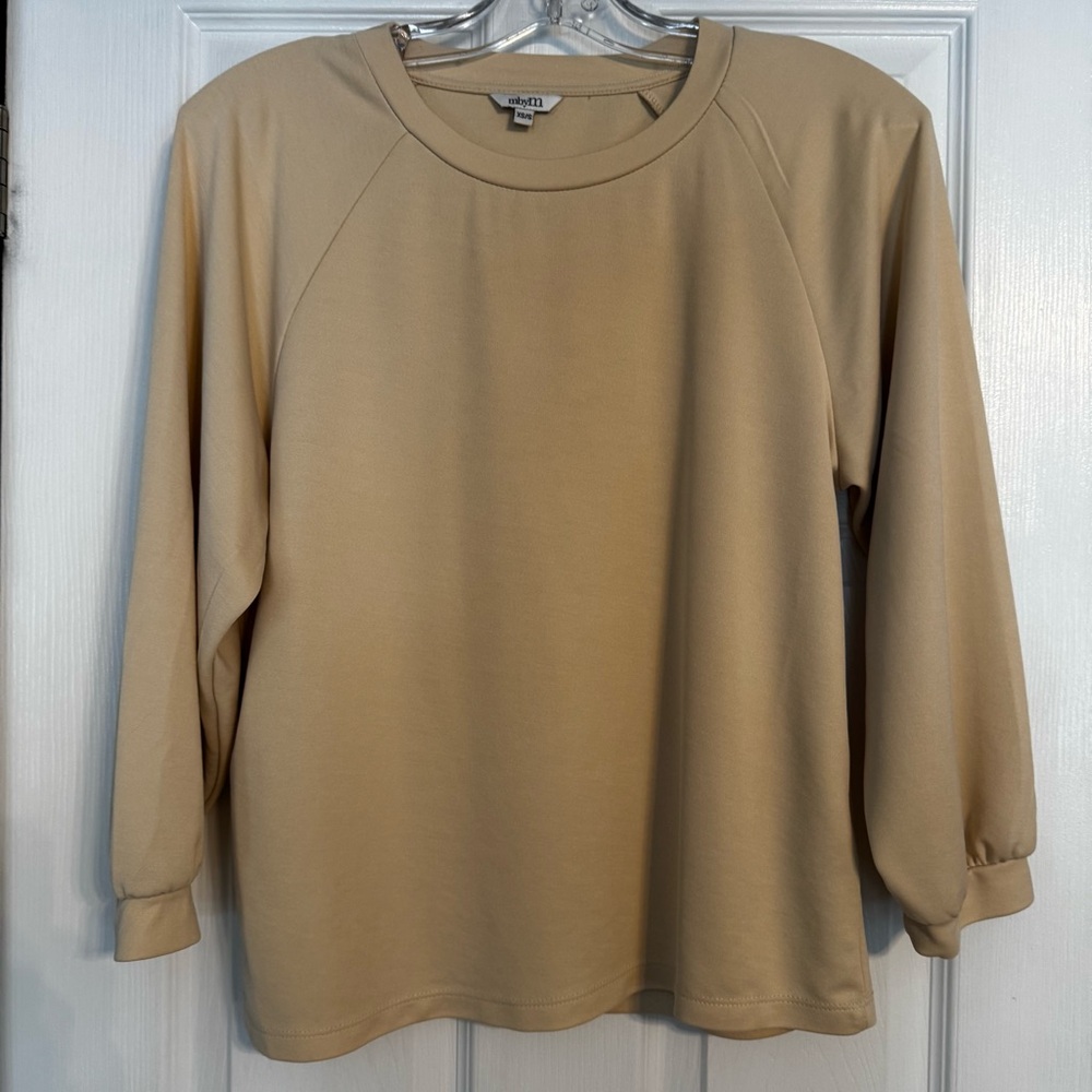 Light Tan Sweat Top XS/S